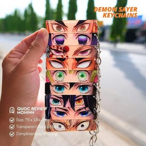 Nuevo Llavero Acrílico de Anime Demon Slayer: <span class=keywords><strong>Kimetsu</strong></span> <span class=keywords><strong>No</strong></span> <span class=keywords><strong>Yaiba</strong></span>, Tarjeta de Acceso al Templo de Kanroji, Cristal de Miel - Product Image 2