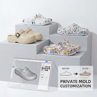 Fabricant de sandales en EVA personnalisées avec design exclusif, vente en gros, prototype 3D professionnel, impression de sandales
