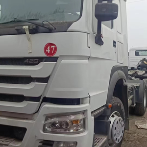 SINOTRUCK HOWO 6x4 Camión Tractor usado a la venta Componentes centrales incluidos Motor de bomba de caja de cambios Cojinete de motor Motor Weichai 31-40T - Product Image 1