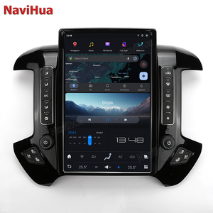 Navihua Radio Stereo Head Unit 14.4" Android 13 8+128GB Tesla Screen Car DSP <b>Player</b> for Chevrolet Silverado GMC Sierra 2014-2018 - Product Image 2