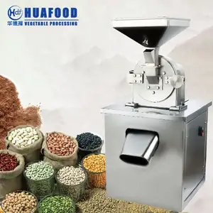 Small Corn Seed Grain Maize Rice Wheat Fine Flour Grinding Equipment Mill Machine