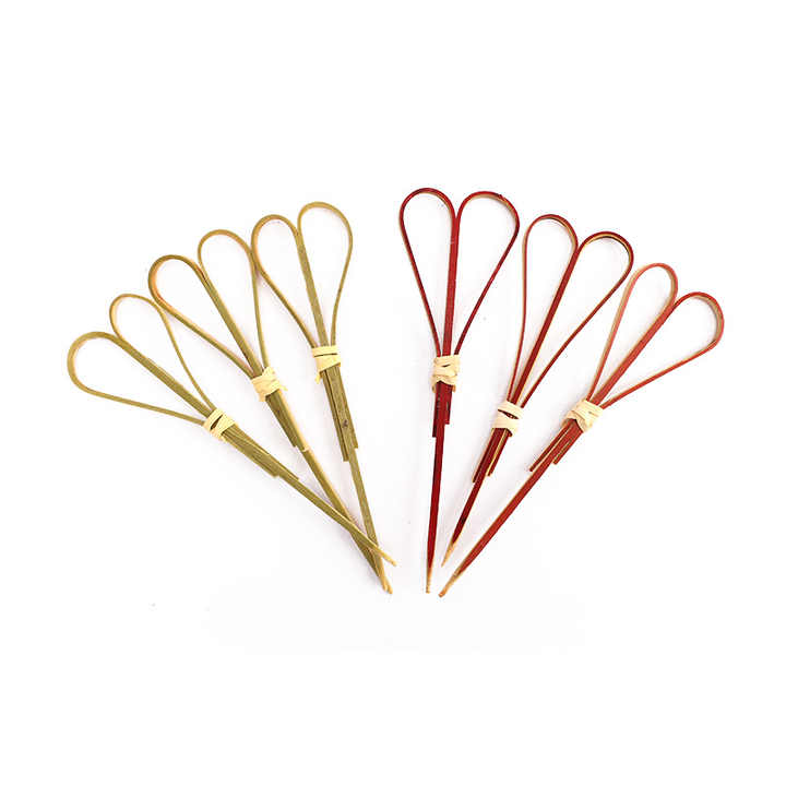 Wholesale Popular Product Disposable Bamboo Knot Skewer