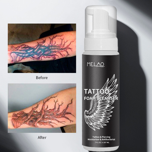 פרטי תווית קעקוע העור טבעי ניקוי עדין למנוע זיהום קעקוע קצף ניקוי טיפול הסרת קעקוע טיפול - Product Image 3