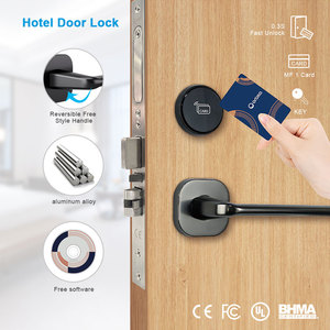 Système de Verrouillage de Porte d'Hôtel 2026 à Carte RFID, Type Séparé, Étanche, Antivol, Logiciel Hors Ligne pour Complexes Hôteliers - Vente Chaude - Product Image 2