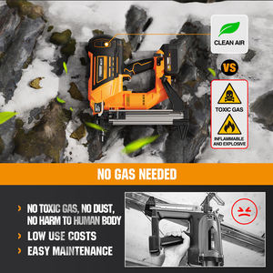 Freeman LD40 20V Brushless Lithium Ion <span class=keywords><strong>Batterie</strong></span> Outils Électriques Cloueuse Électrique Forte Sans Fil Béton Acier Cloueuse - Product Image 6