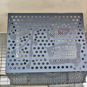 Couvre-climatiseurs en métal décoratifs commerciaux personnalisables CNC - Product Image 4