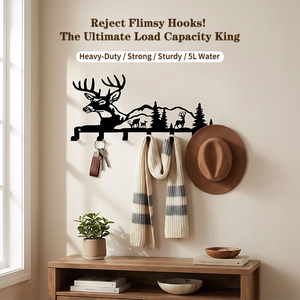 ווים דביקים לקיר ממתכת - רב תכליתיים למפתחות, כובעים ותיקים, עמידים בפני חלודה וחוסכי מקום, התקנה קלה לשימוש ביתי ובתי מלון - Product Image 6