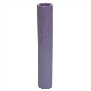 Wholesale agarbatti incense sticks packaging box paper tube with Poster Long Kraft Cardboard Tube end metal plastic Lid