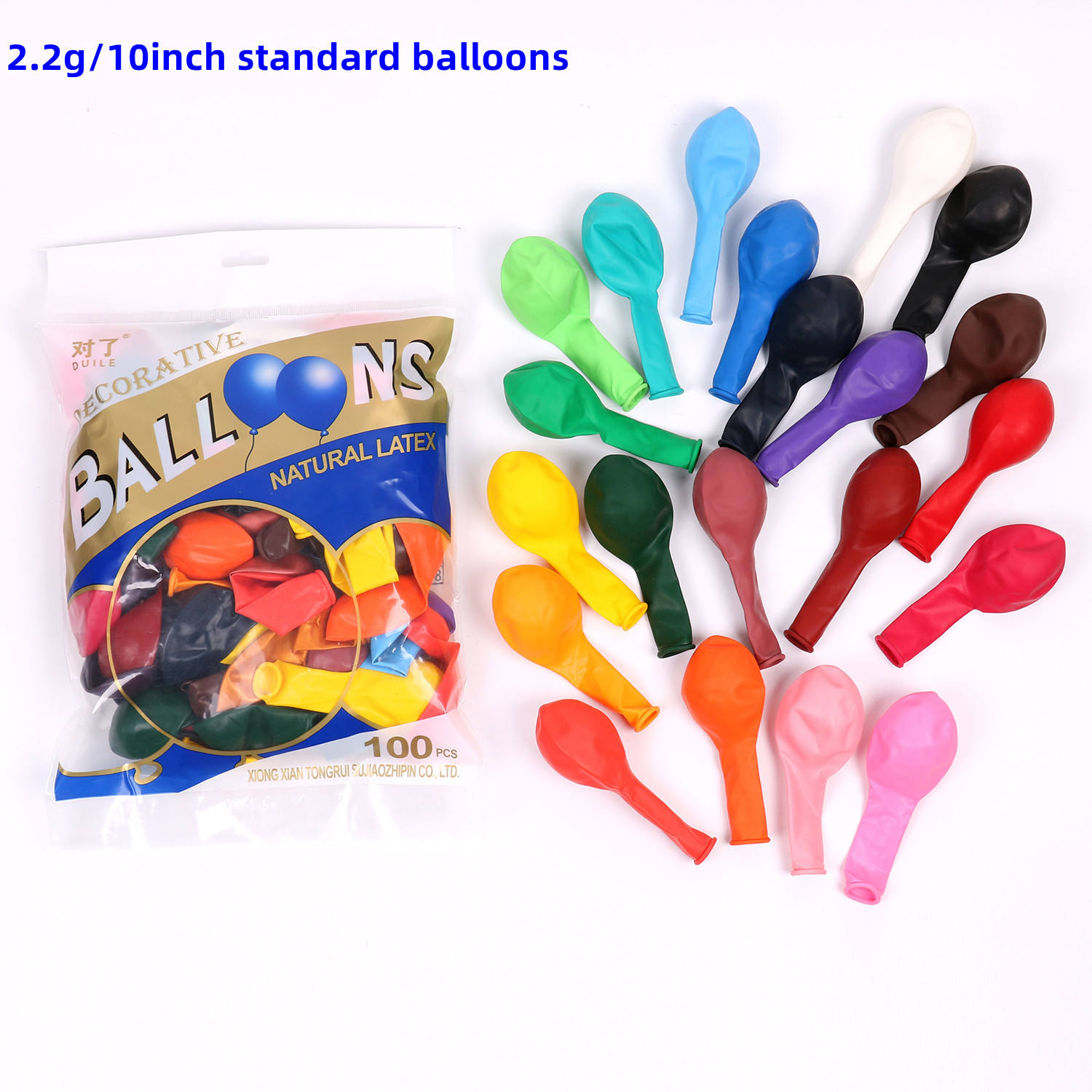 Factory Direct 2.8g 100Pcs Packing UN UW Latex Balloons for Birthdays Decorations Wholesale