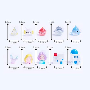 도매 어항 수족관 해양 동물 요트 세일링 성 수지 장식 수지 공예 - Product Image 6