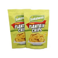 Sacs en plastique refermables imprimés personnalisés pour casse-croûte croustilles de pommes de terre/matériau de sac d'emballage croustillant