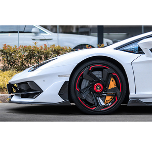 Parachoques Delantero de Fibra de Carbono Estilo <span class=keywords><strong>SVJ</strong></span> Carbonado 2011-2021 para <span class=keywords><strong>Aventador</strong></span> LP700 LP740 LP750 <span class=keywords><strong>SVJ</strong></span> Coupé y <span class=keywords><strong>Roadster</strong></span> - Product Image 3