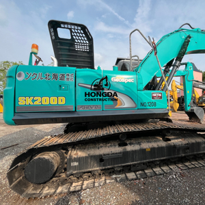 Excavateur Kobelco SK200 d'occasion du Japon Excavateurs Kobelco 200 sur chenilles d'occasion de 20 tonnes à vendre - Product Image 1