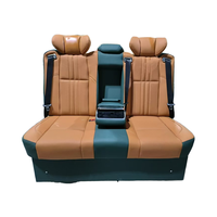 Asientos de Cuero Aero Personalizados con Calefacción y Ventilación, Ajuste Universal para Toyota Alphard Hiace MPV SUV Viano