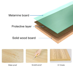 Table de conférence moderne de luxe en bois massif pour hôtel, école, maison, bureau et atelier, réunions de conseil d'administration pour 8 à 10 personnes - Product Image 4