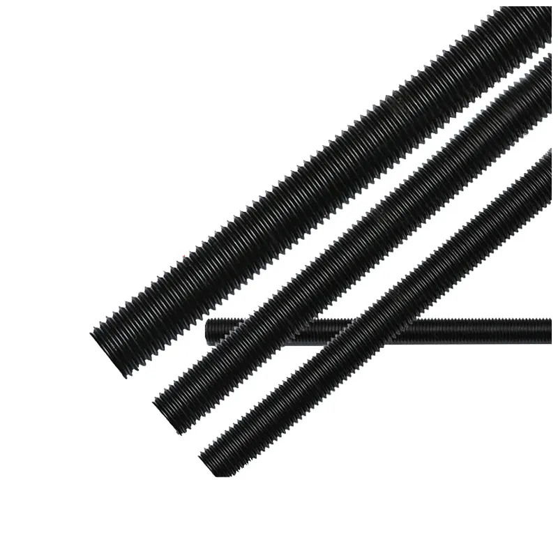 Factory Price Sales M6 M8 M10-M48 Hardened Full-Threaded Tooth Strip Black High-Strength Screw Threaded Rod