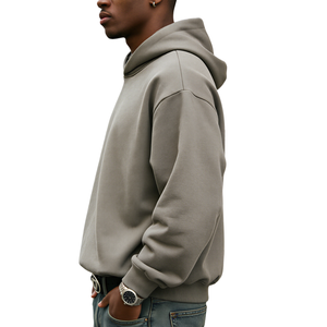 Fabricante de Sudaderas con Capucha Personalizadas con Estampado Puff y Bordado, Sudadera Extra Grande de Felpa Francesa 100% Algodón de Alto Gramaje a Bajo Costo - Product Image 2