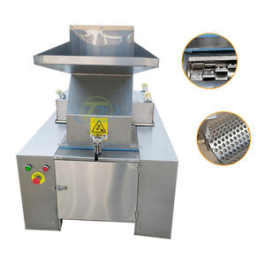 Máquina trituradora de huesos para sopa de res, maquinaria de procesamiento de carne con componente de núcleo de motor - Product Image 4