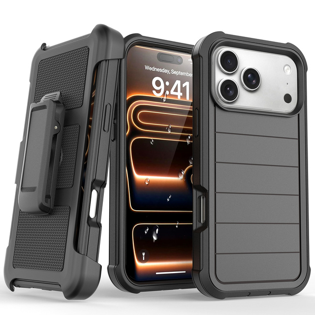 2026 New 360 Rotation Belt Clip Holster Cell Phone Cases for Samsung S26 Ultra A16 A27 S26 A15 18 Pro Max 17 Heavy Duty Case