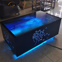 Mobili da bar Cool/discoteca/KTV/ night club/tavolo a led cubo narghilè mobili da salotto set da tavolo