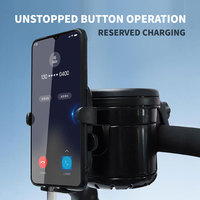 SUNNUO Vente Populaire Poussette Porte-Gobelet 3 en 1 Téléphone Organisateur Titulaire Réglable Porte-Boisson pour Poussette