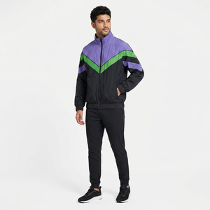 Finer Threads Vintage Stand Collar <b>Canvas</b> Windproof 100% Cotton Hooded Windbreaker Jacket with Zipper Closure for Men Autumn - Product Image 1