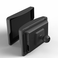 Mini moto avec écran Carplay portable étanche de 5 pouces, sans fil, Bluetooth, WIFI, navigateur pour moto, afficheur multimédia