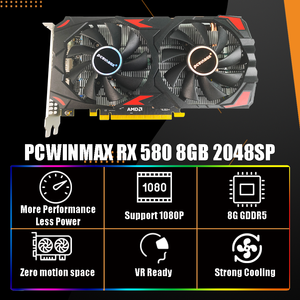 การ์ดจอ EU PCWINMAX คุณภาพสูง รุ่นใหม่ Rx580 8gb การ์ดแสดงผลภายนอกสำหรับเล่นเกม Gpu 570 4gb 8gb 560 4gb การ์ดวิดีโอ การ์ดกราฟิก - Product Image 2