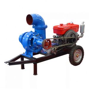 Potente y Duradera Bomba de Flujo Mixto con Motor Diésel para Distribución de Agua Municipal - Product Image 6