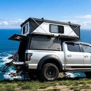 Camper de camionnette à toit rigide en aluminium pour 4x4, idéal pour les aventures tout-terrain et les voyages - Product Image 1