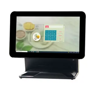 HDD-400 מסך מגע 15 אינץ' קופה רושמת מערכת קופה קיוסקים לתשלום למסעדות בוטיקים קמעונאיים חנויות אופנה