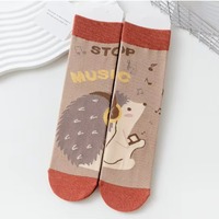 Chaussettes de sport courtes à logo personnalisé, antidérapantes, en tricot épais, de haute qualité, pour l'exercice hivernal