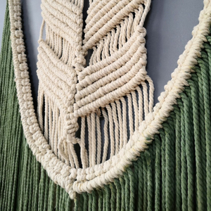 Décoration murale en coton, grande taille, à thème boho, décoration murale en macramé, tissu tissé, <span class=keywords><strong>tapisserie</strong></span> suspendue, art - Product Image 1