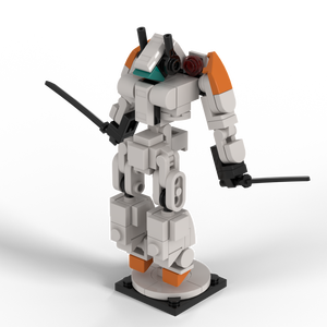 102Pcs Dual Blade Hunter Glow DIY Transforming Mecha Robot Building <b>Blocks</b> Bricks Set Educational STEM Construction Assembly Toy - Product Image 6