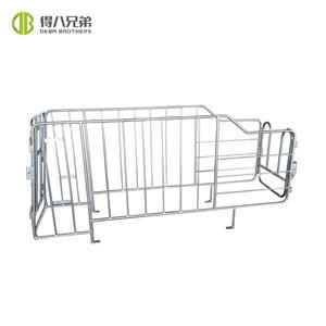 Domuz hayvan kafesleri için yeni tasarım yuvarlak çelik Gestation sandık Columbia için güney amerika pazarı için özel - Product Image 3