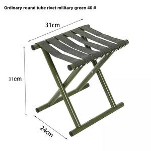 Chaise pliante extérieure en aluminium portable pour Camping pêche <span class=keywords><strong>randonnée</strong></span> et pique-nique Mini <span class=keywords><strong>siège</strong></span> de tabouret de rangement - Product Image 6