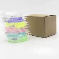 Bracelets lumineux à LED Bâtons lumineux de Pâques Clignotant Mardi Gras Party Favors Carnaval Anniversaire Concert Cadeaux Accessoire