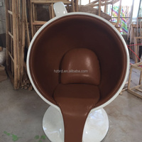 Chaise rembourrée en fibre de verre personnalisée en forme de tasse à café |   Sièges de détente modernes pour la maison |   Fauteuil d'appoint pour bureau et café