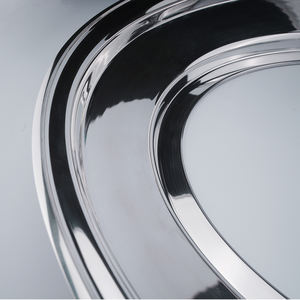 Jante de roue forgée personnalisée 18 pouces <span class=keywords><strong>5x100</strong></span> 3 pièces de haute qualité à lèvre extérieure inclinée finition polie pour <span class=keywords><strong>BBS</strong></span> Oz Compatible New quantité minimale de commande 4 - Product Image 3