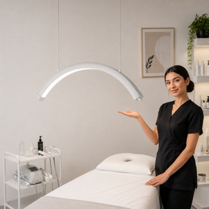 <span class=keywords><strong>Plafonnier</strong></span> demi-<span class=keywords><strong>lune</strong></span> 50W mural 28 pouces pour extension de cils, photographie, tatouage, soins du visage, éclairage de salon en arche - Product Image 3