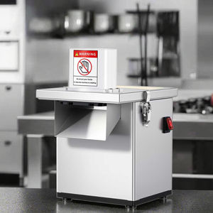 उच्च दक्षता वाली इलेक्ट्रिक रसोई श्रेडिंग मशीन बहु-कार्यात्मक 220v सब्जियां और आलू नींबू स्लिसर - Product Image 6