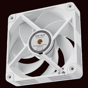 Coolleo N28-W15 120mm CPU Cooler Fan Trắng 4-pin PWM trường hợp máy tính Fan Led RGB ánh sáng im lặng Bộ vi xử lý làm mát 3-pin giao diện - Product Image 2