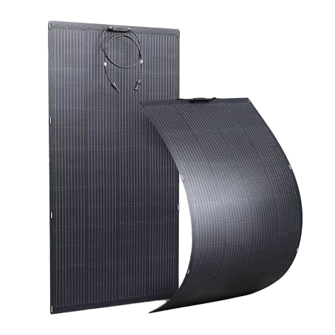 KWAFOO Mono Crystalline Flexible Stickble Self Adhesive Rv Marine Sticking Solar Panels 12v 400w 50w 60v Metal Roof 23.5%