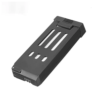 Batterie Lipo personnalisée à haut débit C 3.7V RC 850mAh pour batterie E58 d'avion à quatre axes