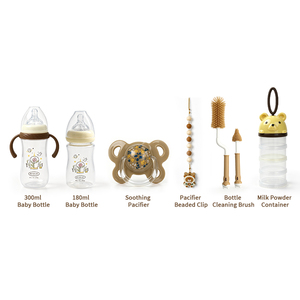 Coffret Cadeau Biberons Nouveau-né en Gros – Ensemble Six Pièces en PP et Silicone pour Bébés et Tout-petits - Product Image 3