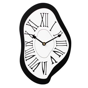 Irregular Hanging Melting Clock Salvador Dali The Persistence of art acrylic wall clock table clock