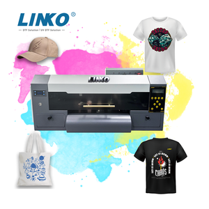 Impresora DTF de escritorio de bajo costo de mantenimiento con cabezales I600 y agitador de tinta pigmentada para camisetas, ropa y bolsas de lona - Product Image 2