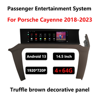 Car Co pilot Multimedia Android Display Radio Player pour Porsche Cayenne 2018-2023 Carplay Auto Central Control Unit GPS Navi