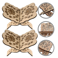 Support de livre portable gravé au laser pour le Coran, idéal pour la décoration du Ramadan et de l'Aïd – Approvisionnement direct usine