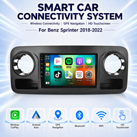 Pour Mercedes Benz Sprinter 2018-2022 Écran Lecteur DVD Radio 10 Pouces Android Auto Carplay GPS Navigation BT Stéréo Multimédia